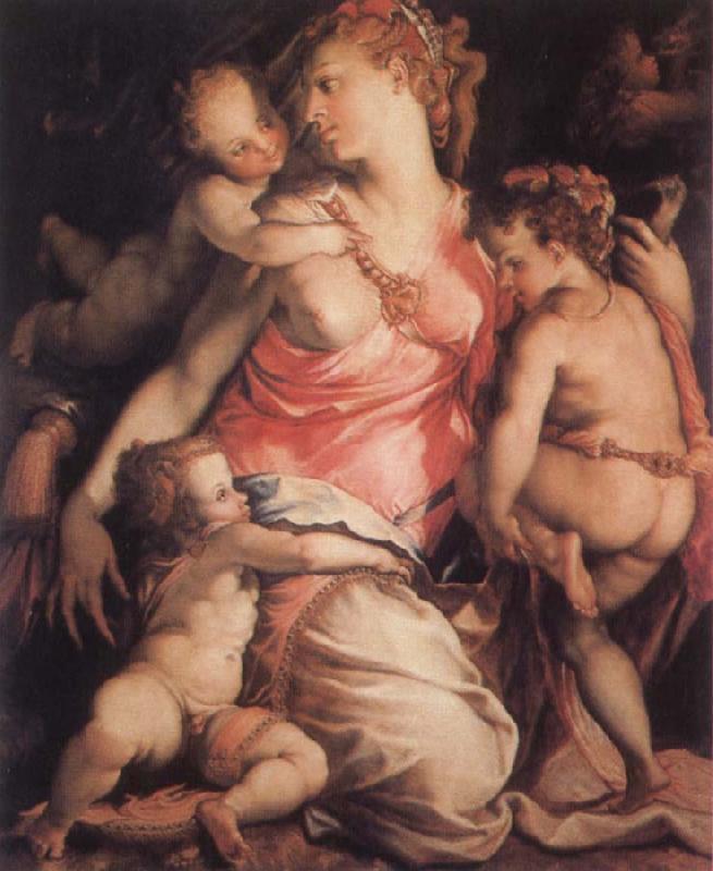 SALVIATI, Cecchino del Charity oil painting image